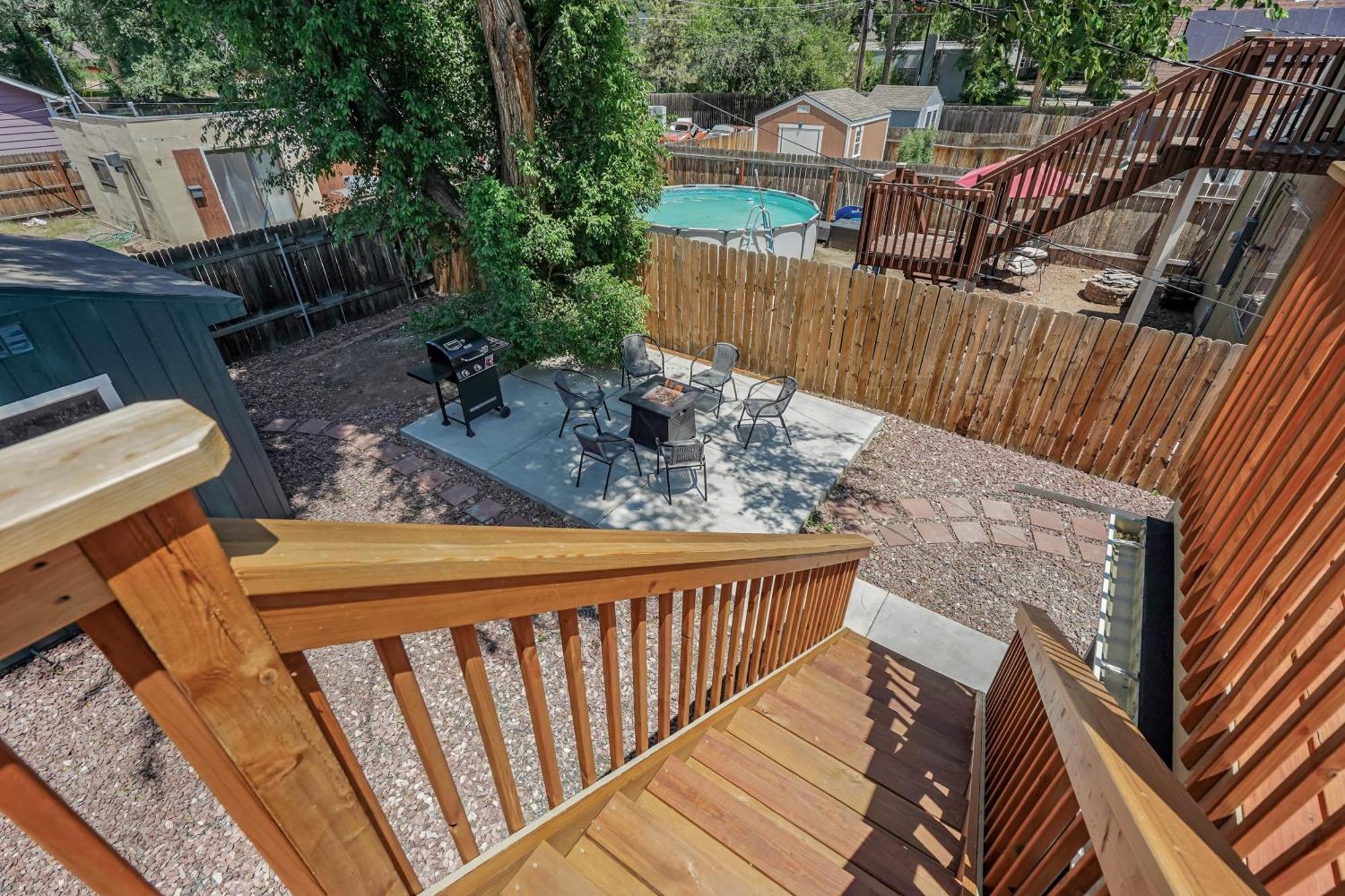 Neighborly Heights - Downtown King Bbq Fire Pit Villa Colorado Springs Exterior foto
